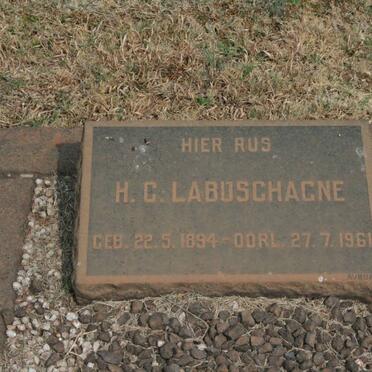 LABUSCHAGNE H.C. 1894-1961