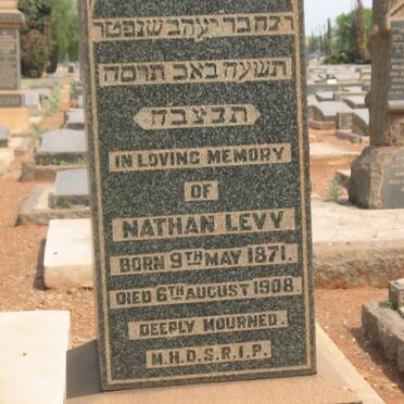 LEVY Nathan 1871-1908