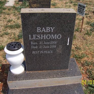 LESHOMO Baby 2008-2008
