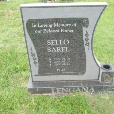 LENGANA Sello Sarel 1940-2009