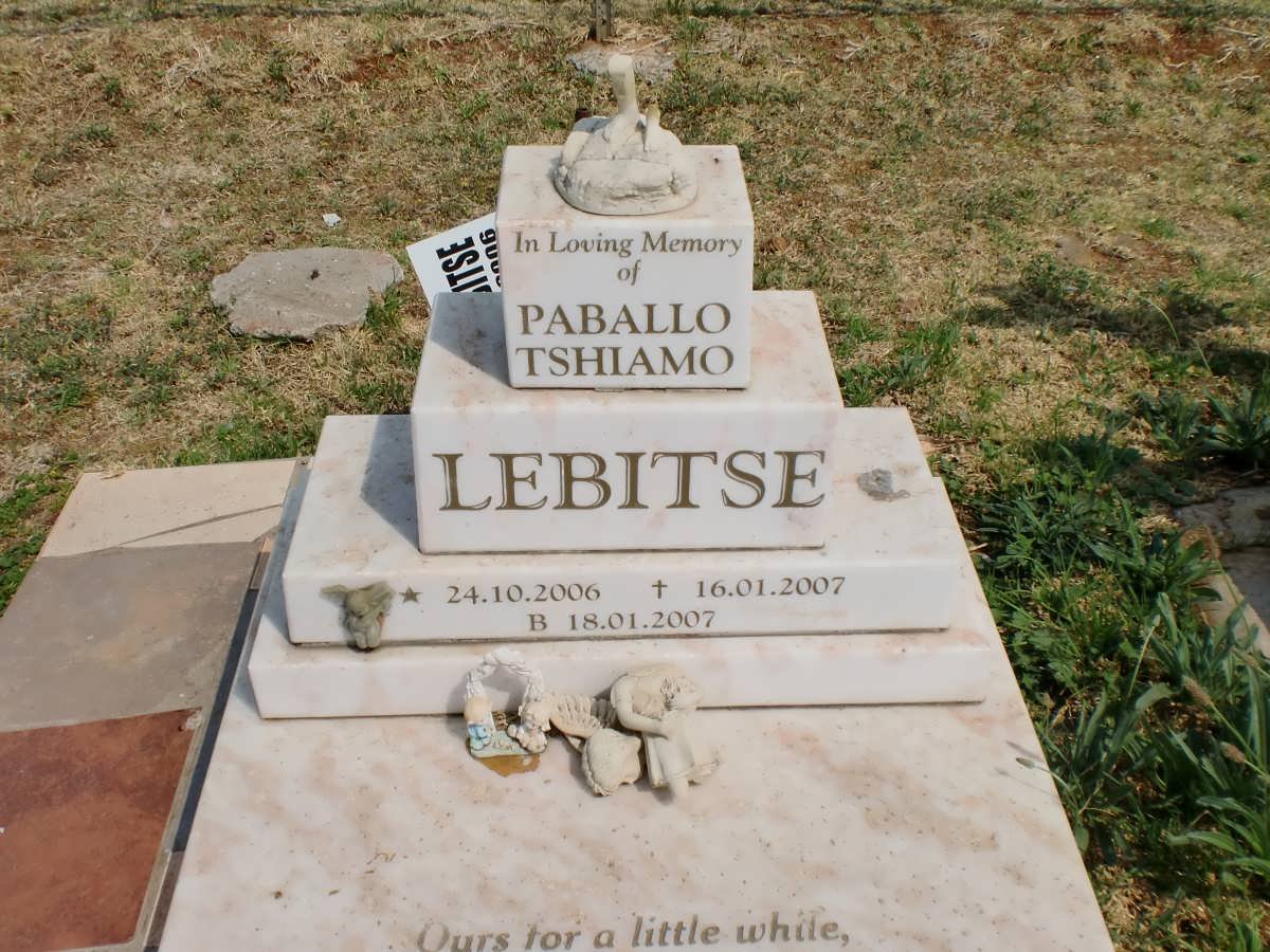 LEBITSE Paballo Tshiamo 2006-2007