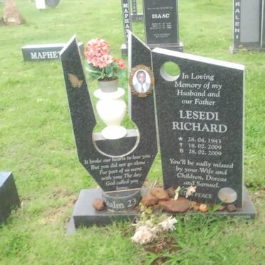 LESEDI Richard 1943-2009