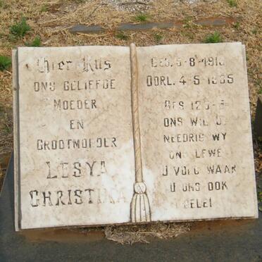 LEMMER Lesya Christina 191?-1985