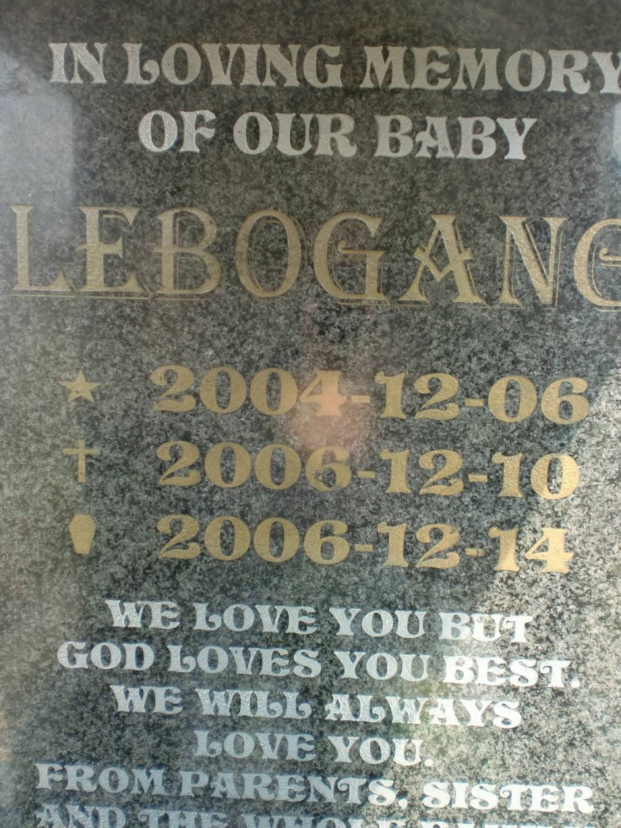 LEBOGANG Baby 2004-2006