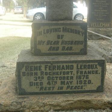 LEROUX Rene Fernand 1876-1920