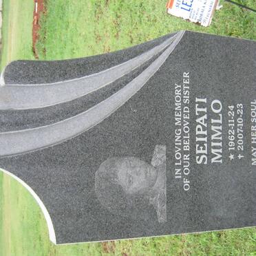 LESENYEGO Seipati Mimlo 1962-2007