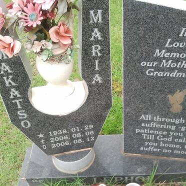 LEPHOI Dimakatso Maria 1938-2006