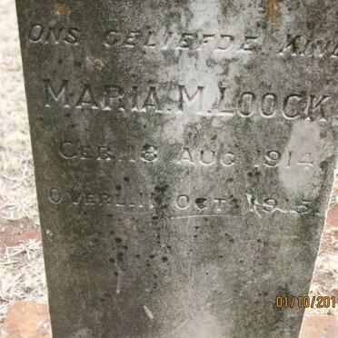 LOOCK Maria M. 1914-1915