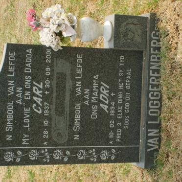 LOGGERENBERG Carl, van 1937-2001 &amp; Adri 1954-