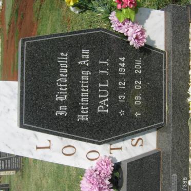 LOOTS Paul J.J. 1944-2011