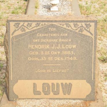 LOUW Hendrik J.J. 1885-1949