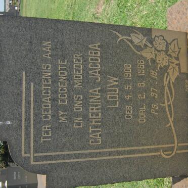LOUW Catherina Jacoba 1908-1966
