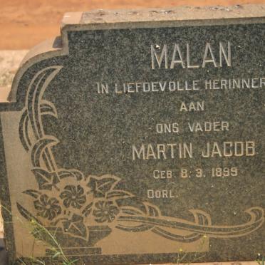 MALAN Martin Jacob 1899-1977