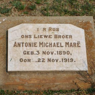 MARË Antonie Michael 1890-1919