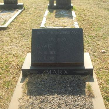 MARX Gawie 1926-1985