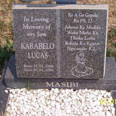 MASIBI Karabelo Lucas 2008-2008