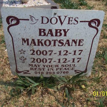 MAKOTSANE Baby 2007-2007
