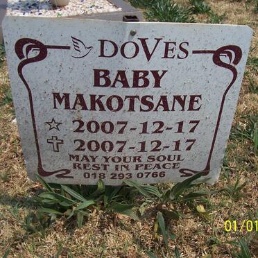 MAKOTSANE Baby 2007-2007