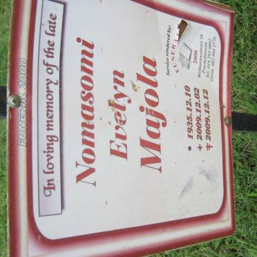 MAJOLA Nomasomi Evelyn 1935-2009