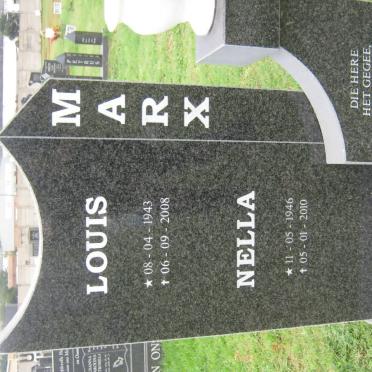 MARX Louis 1943-2008 &amp; Nella 1946-2010