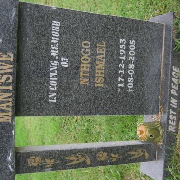 MANTSWE Nthogo Ishmael 1953-2005