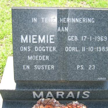 MARAIS Miemie 1969-1989