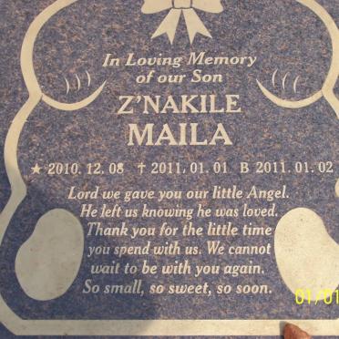 MAILA Z'nakile 2010-2011