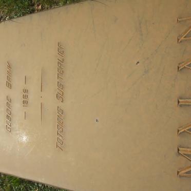 MALAN Anna Cloudina Louw nee BRINK -1965