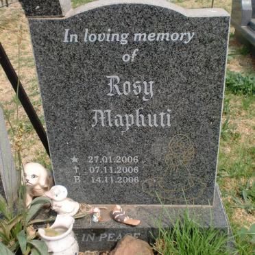 MAPHUTI Rosy 2006-2006