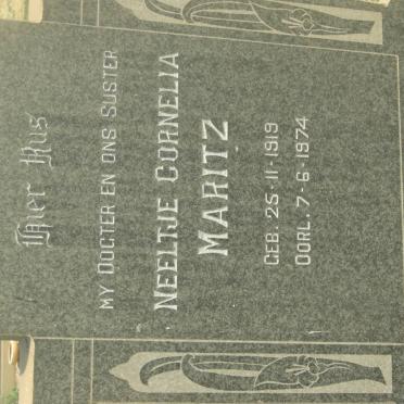 MARITZ Neeltje Cornelia 1919-1974