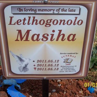 MASIHA Letlhogonolo 2011-2011