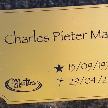 MARAIS Charles Pieter 1915-1953 &amp; Willa 1916-2001 :: MARAIS Charles Pieter 1970-2014