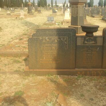MARX Thomas I. 18??-194? &amp; Hester M.J. nee PALMER 18?4-194? :: MARX Frank 1900-1923
