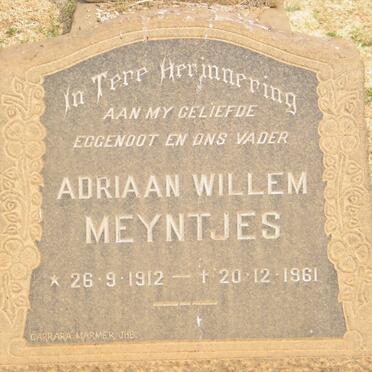 MEYNTJES Adriaan Willem 1912-1961