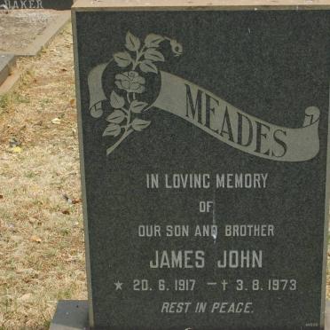 MEADES James John 1917-1973