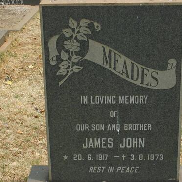 MEADES James John 1917-1973