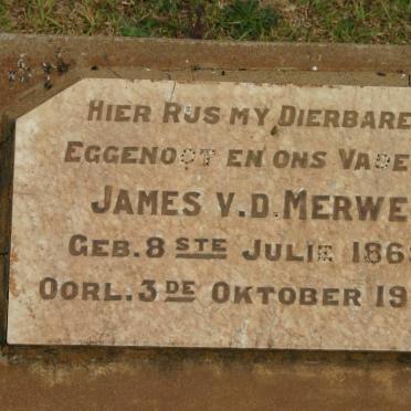 MERWE James, v.d. 1869-1941