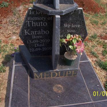 MEDUPE Thuto Karabo 2010-2010