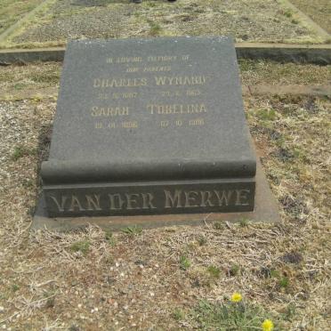 MERWE Charles Wynand, van der 1887-1963 &amp; Sarah Tobelina 1896-1988