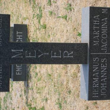 MEYER Hermanus Johannes 1930-1994 &amp; Martha Jacomina M. 1934-