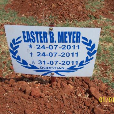 MEYER Easter B. 2011-2011
