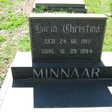 MINNAAR Lucia Christina 1915-1994