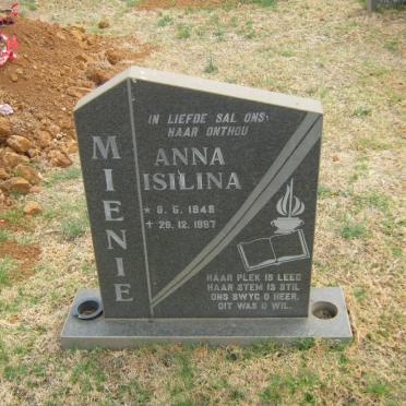MIENIE Anna Isilina 1948-1997