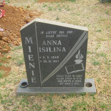 MIENIE Anna Isilina 1948-1997