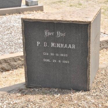 MINNAAR P.D. 1895-1969