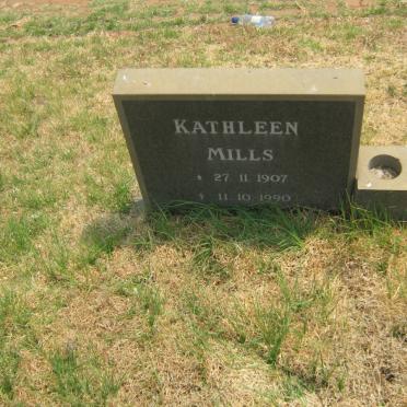 MILLS Kathleen 1907-1990