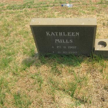 MILLS Kathleen 1907-1990