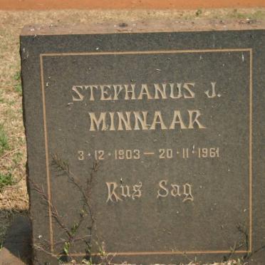 MINNAAR Stephanus J. 1903-1961