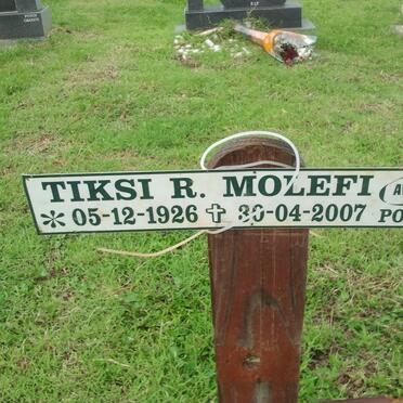 MOLEFI Tiksi R. 1926-2007