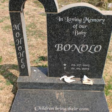 MOHOHLO Bonolo 2003-2003